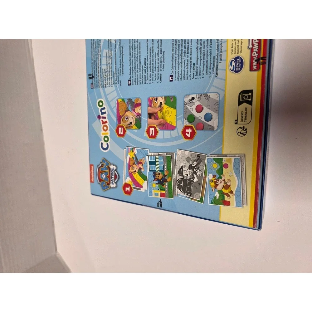 Ravensburger PAW Patrol Colorino board game color‎ learning preschool
